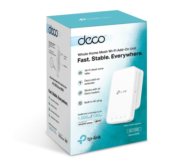 TP-Link DECO M3W Dodatkowy Mesh WiFi (1200Mb/s b/g/n/ac) - 515748 - zdjęcie 3